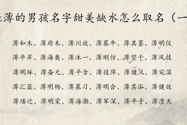 缺水缺木的男孩名字大全集 缺木缺水男孩名字洋气，缺水缺木的男孩名字库