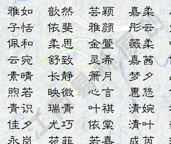 女生叫什么名字好听可爱，女生叫啥名字可爱