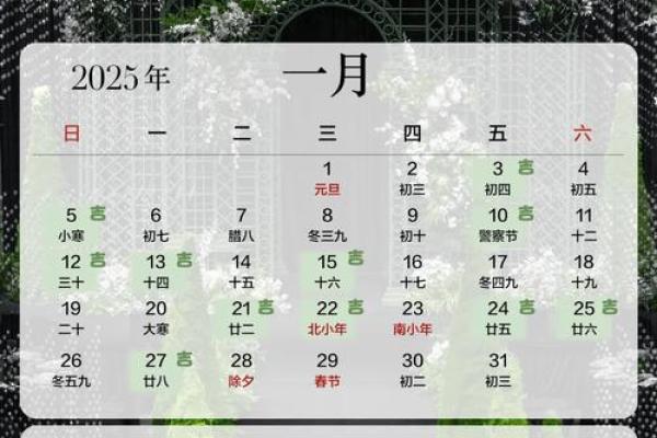 2025年7月结婚吉日速查表