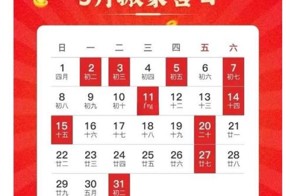 5月份装修吉日