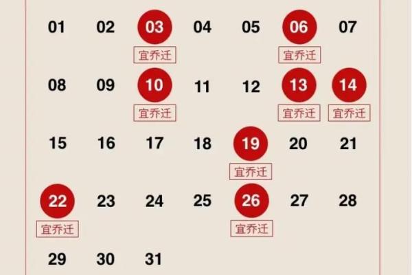 2025年7月适合搬家的黄道吉日(2025年7月适合搬家的日子)