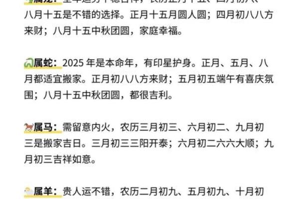 4月搬家吉日一览表