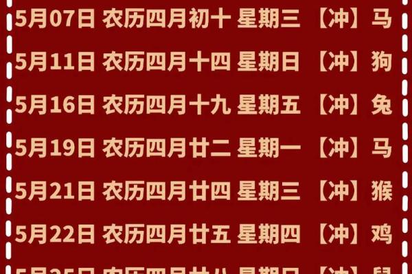 5月份哪天搬家好日子