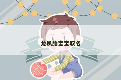 龙凤胎宝宝取名