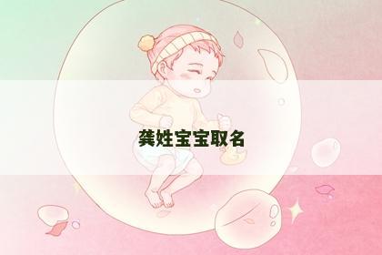 龚姓宝宝取名
