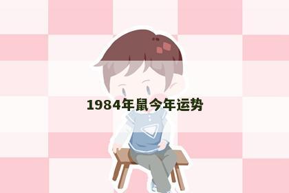 1984年鼠今年运势