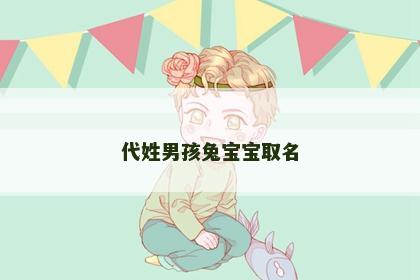 代姓男孩兔宝宝取名