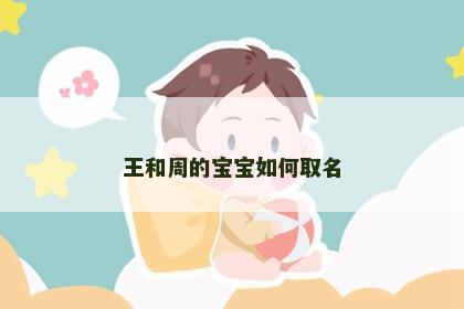 王和周的宝宝如何取名