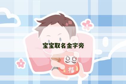 宝宝取名金字旁