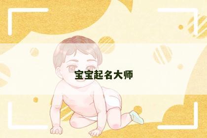 宝宝起名大师